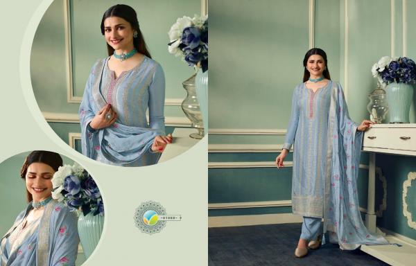 Vinay Kaseesh Aarzoo 2 Dola Silk Designer Dress Material Collection